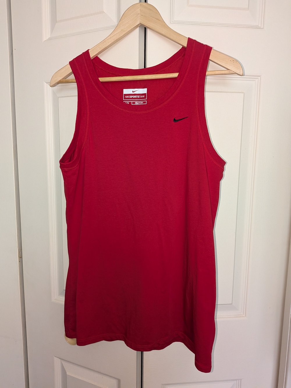 Nike Red Women's Athletic Tank Top